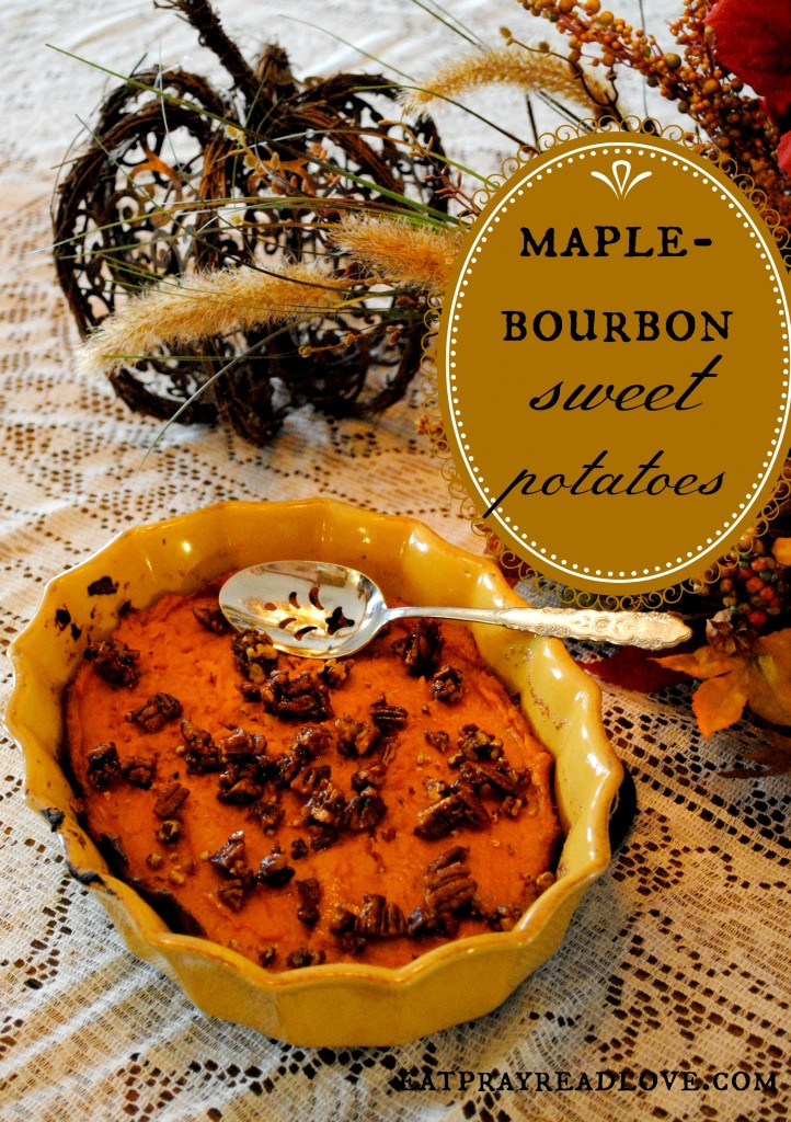 Bourbon Maple Sweet Potato Recipe - Eat Pray {Read} Love